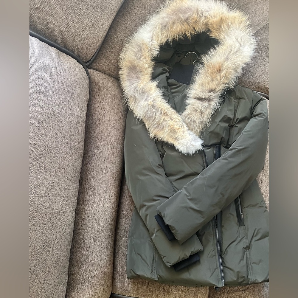 Green Women Mackage Coat